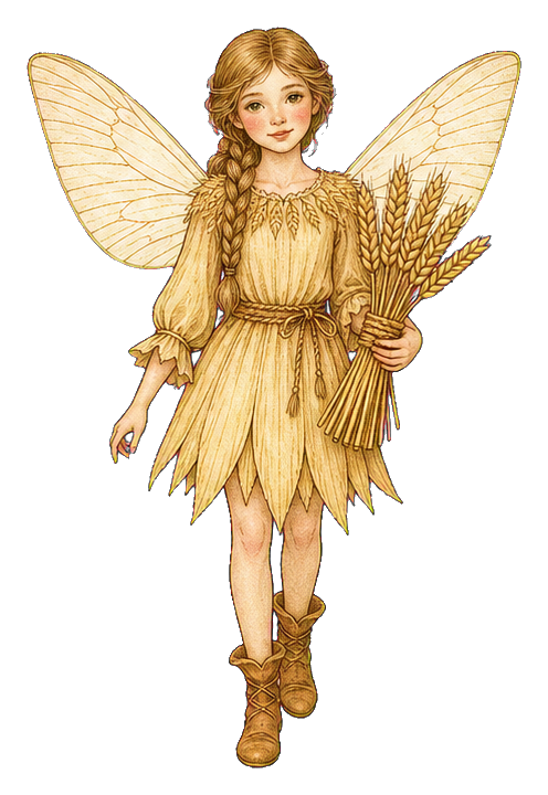 Preview for Wheat Sheaf Fairy Sticker