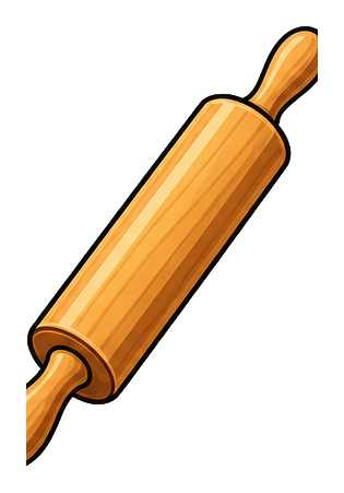 Preview for Rolling Pin Sticker Graphic