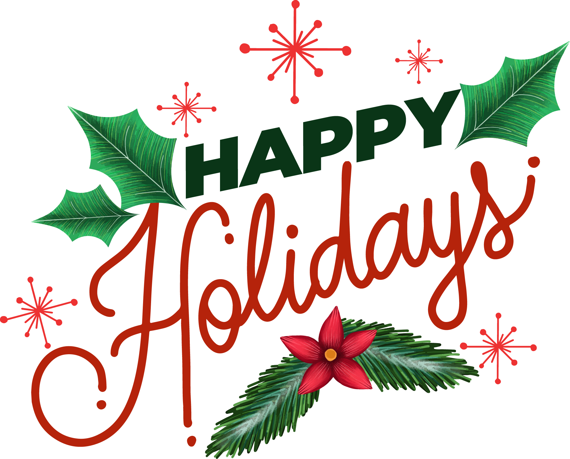 Preview for Happy-holidays-greeting-christmas-sticker-64988