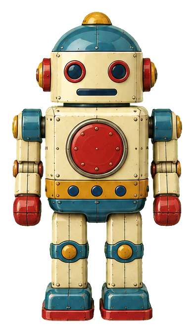 Preview for Tin Toy Robots Round Belly