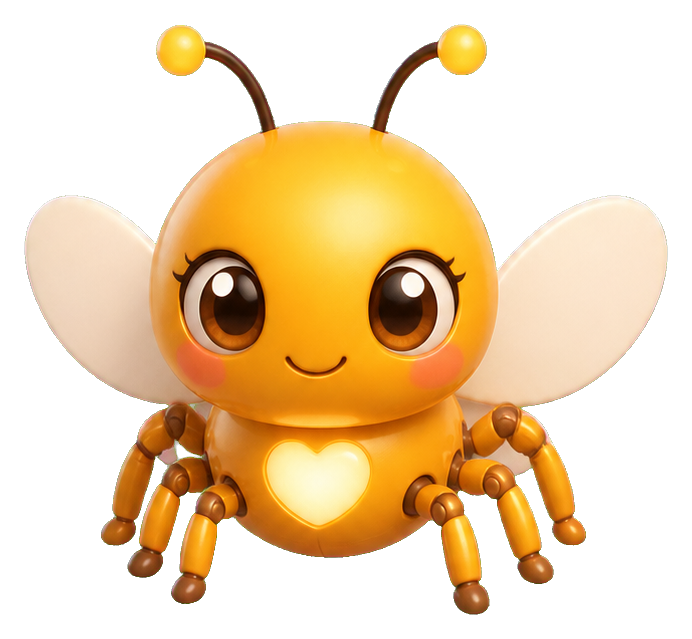 Preview for Heart Light Firefly Bot Sticker