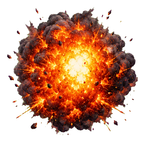 Preview for Fireball Blast Sticker