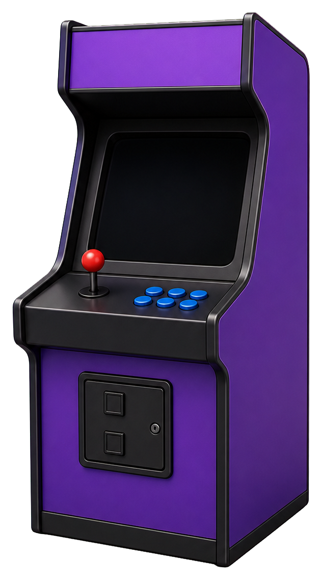 Preview for Arcade Cabinet Blank Sticker