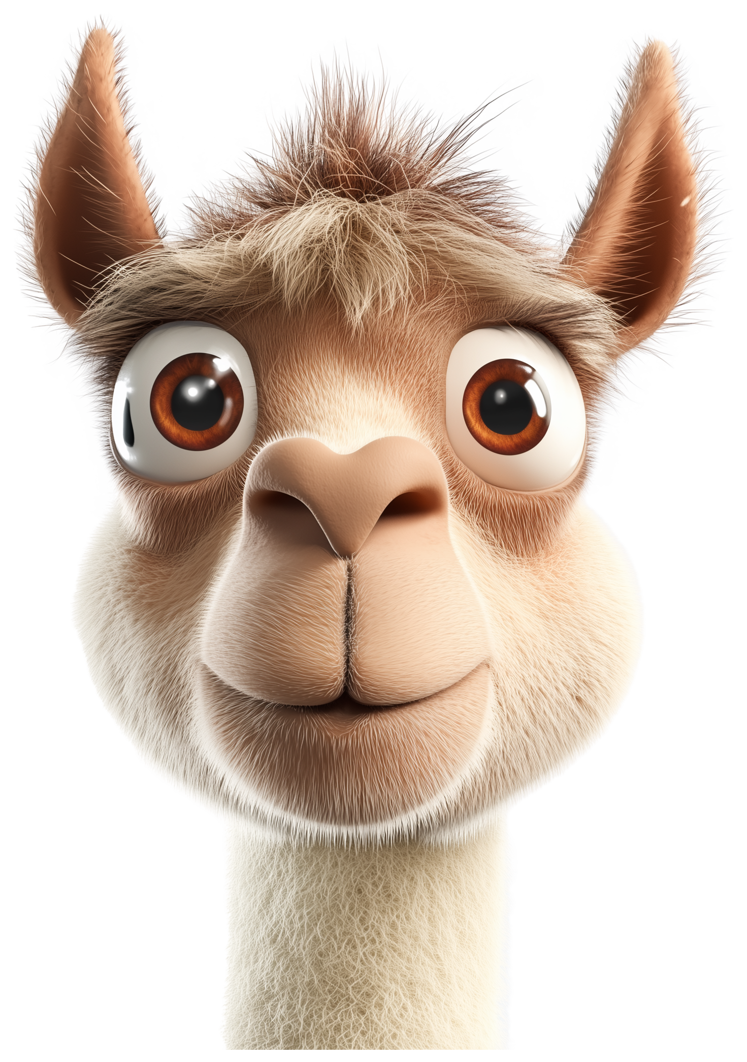 Preview for Cute Llama Emoji Sticker