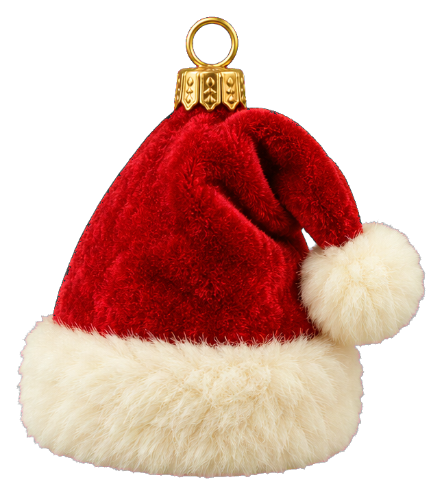 Preview for Santa Hat Christmas Ornament