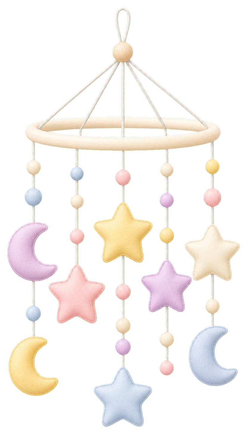 Preview for Baby Mobile Stars Sticker