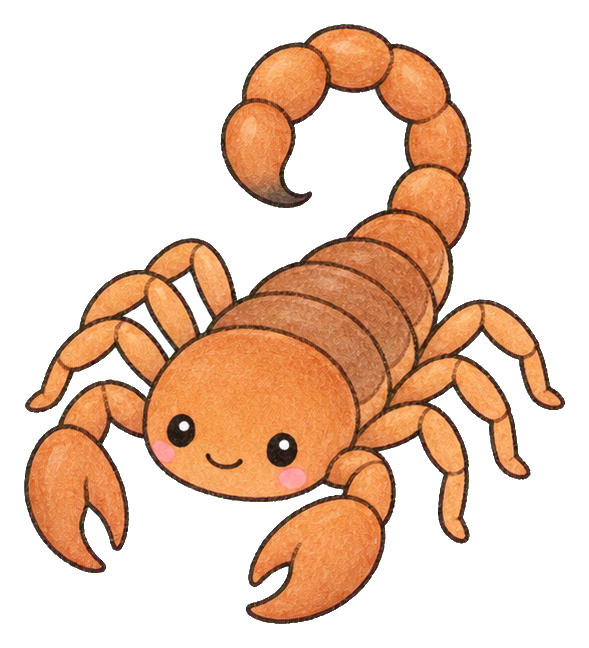 Preview for Amber Scorpion Sticker