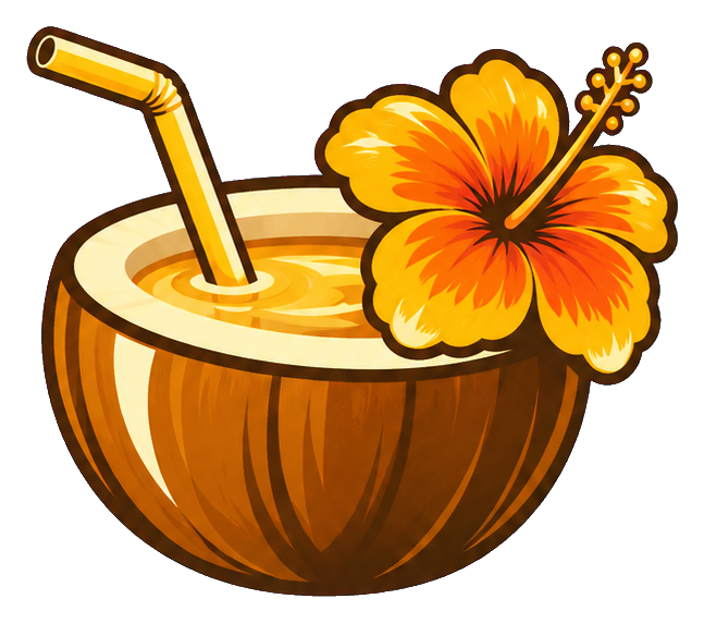 Preview for Retro Surf Coconut Drink