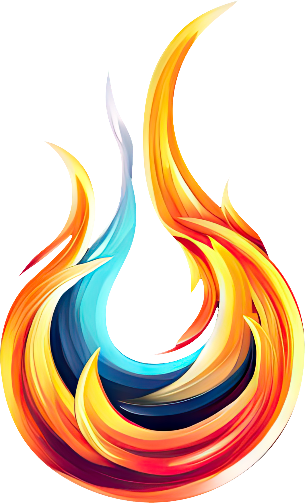 Preview for Flame-logo-design-template-logo-colorful-sticker-d3be5