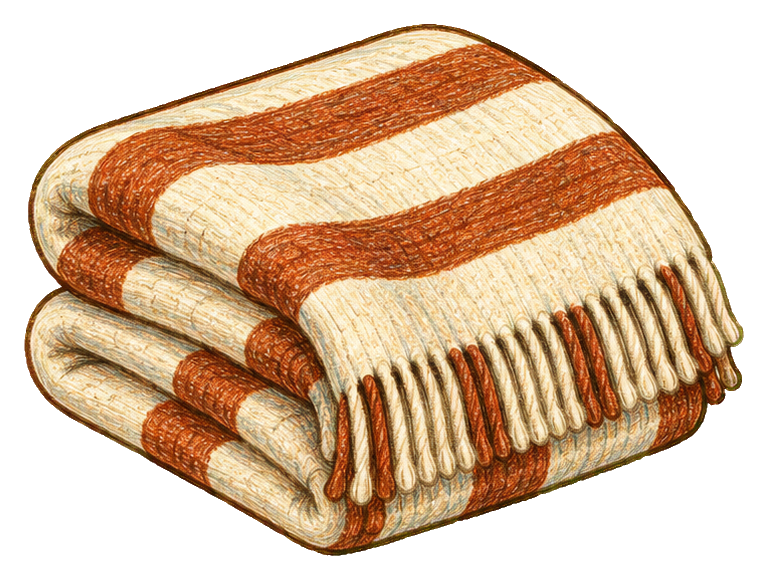 Preview for Pencil Cozy Wardrobe Folded Blanket