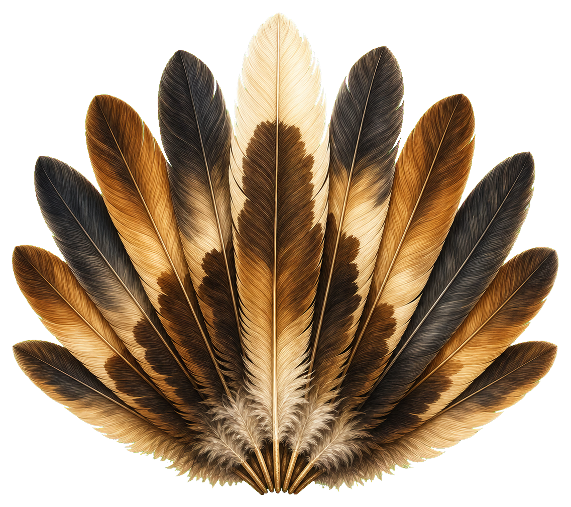 Preview for Eagle Feather Fan Sticker
