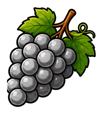 Preview for Grape Cluster Sticker For Summer Designs