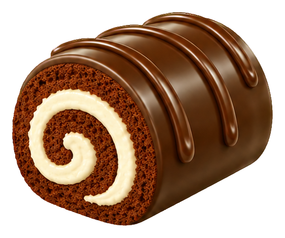 Preview for 3d Dessert Delights Chocolate Swiss Roll