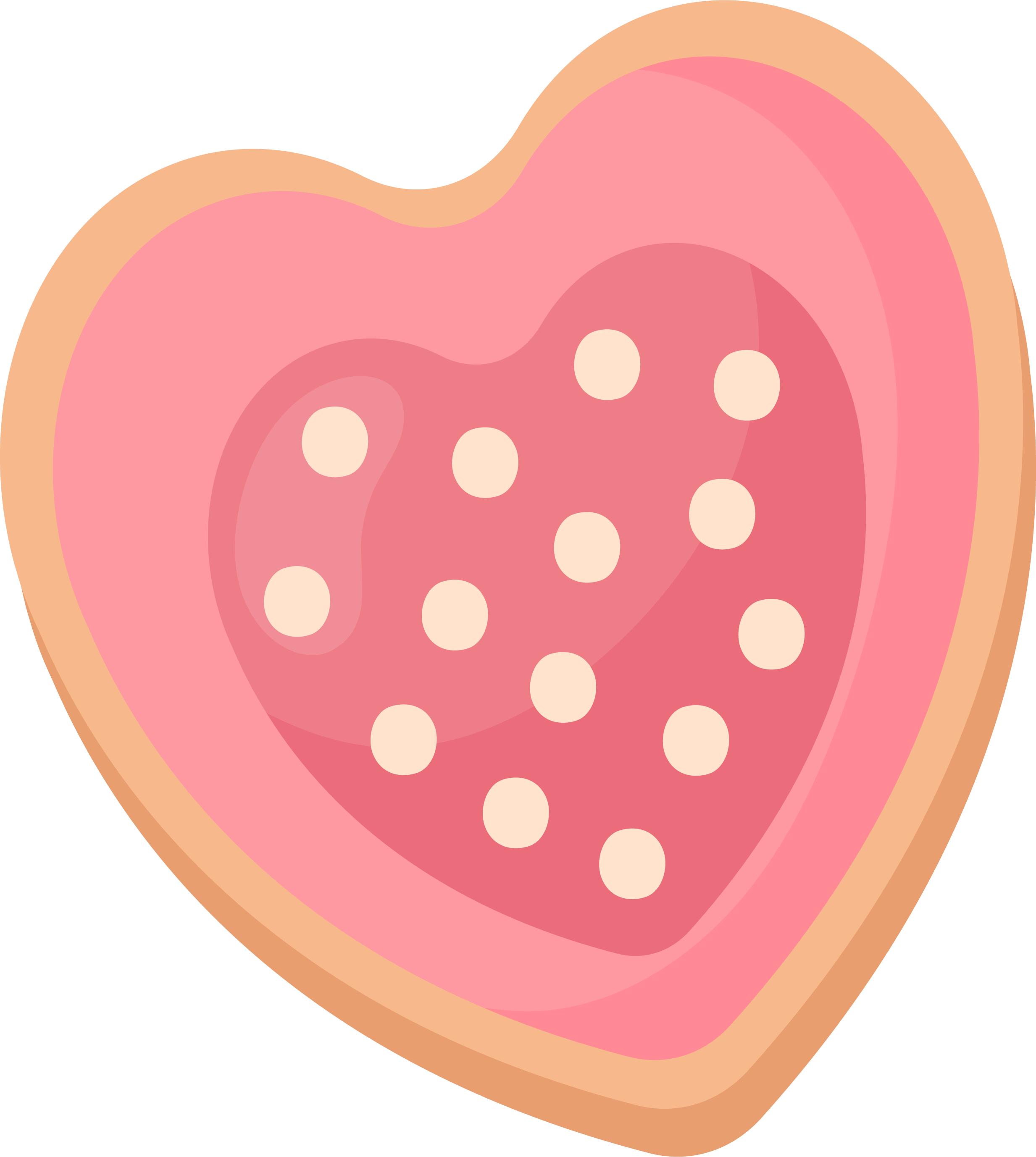 Preview for Heart-shaped-candy-graphic-classic-hearts-sticker-0967d