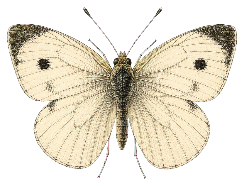 Preview for Cabbage White Butterfly Sticker