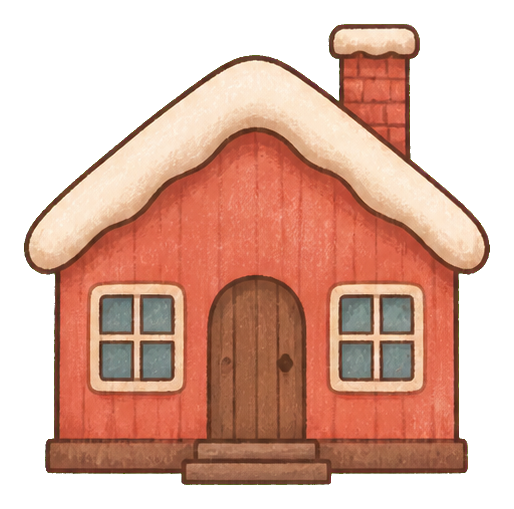 Preview for Cozy Winter Cabin Sticker Graphic