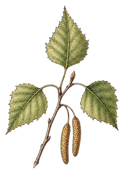 Preview for Birch Twig Botanical Sticker