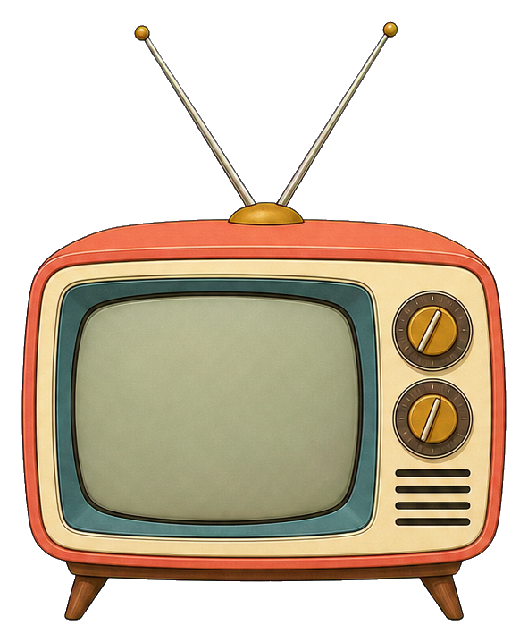 Preview for Atomic Age Tabletop Tv Sticker