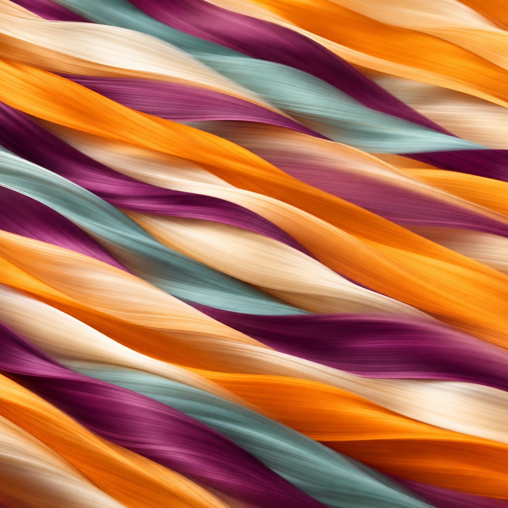 Preview for Saffron Abstract Ribbon Background
