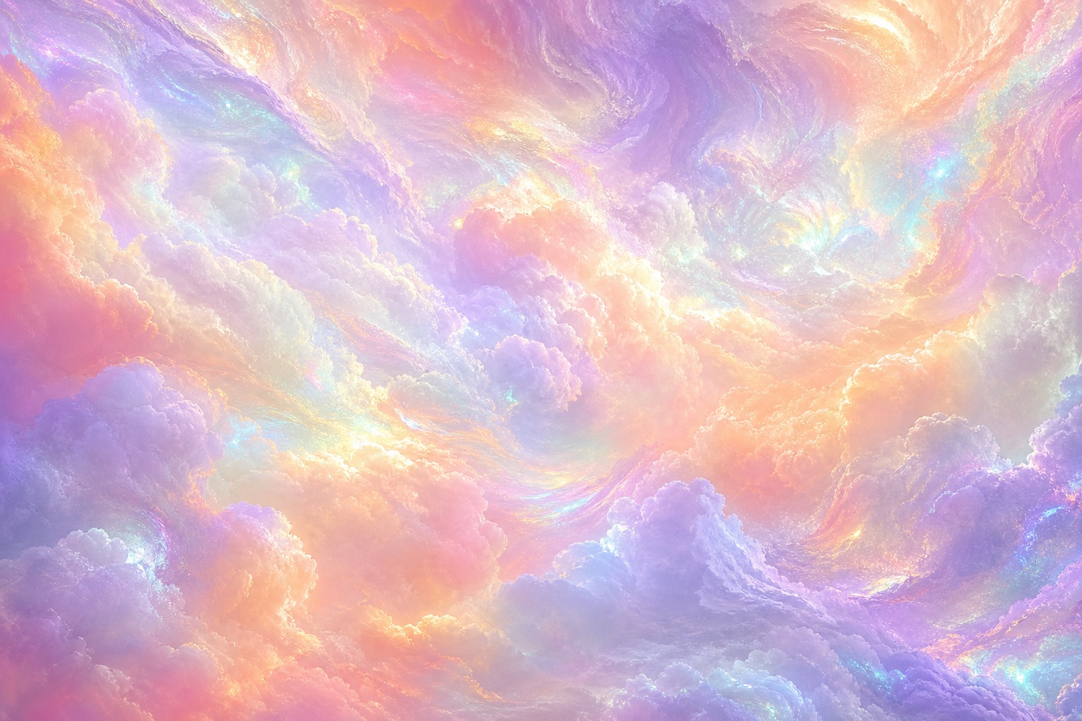 Preview for Peach Lavender Holographic Background