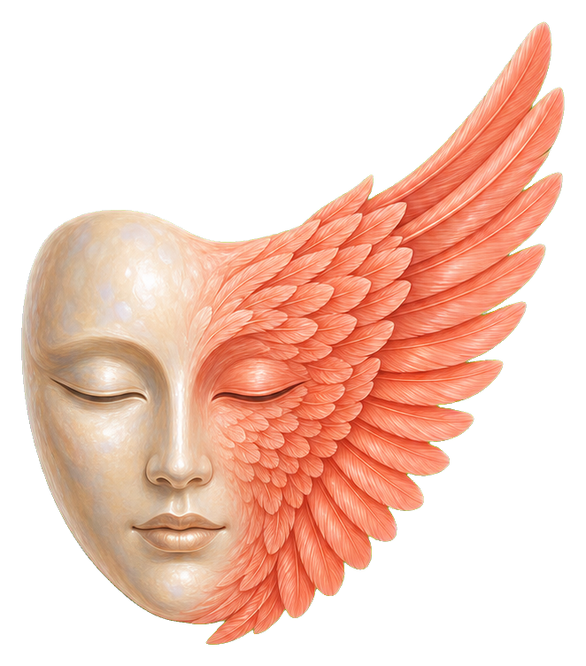 Preview for Mask Wing Sticker For Surreal Designs