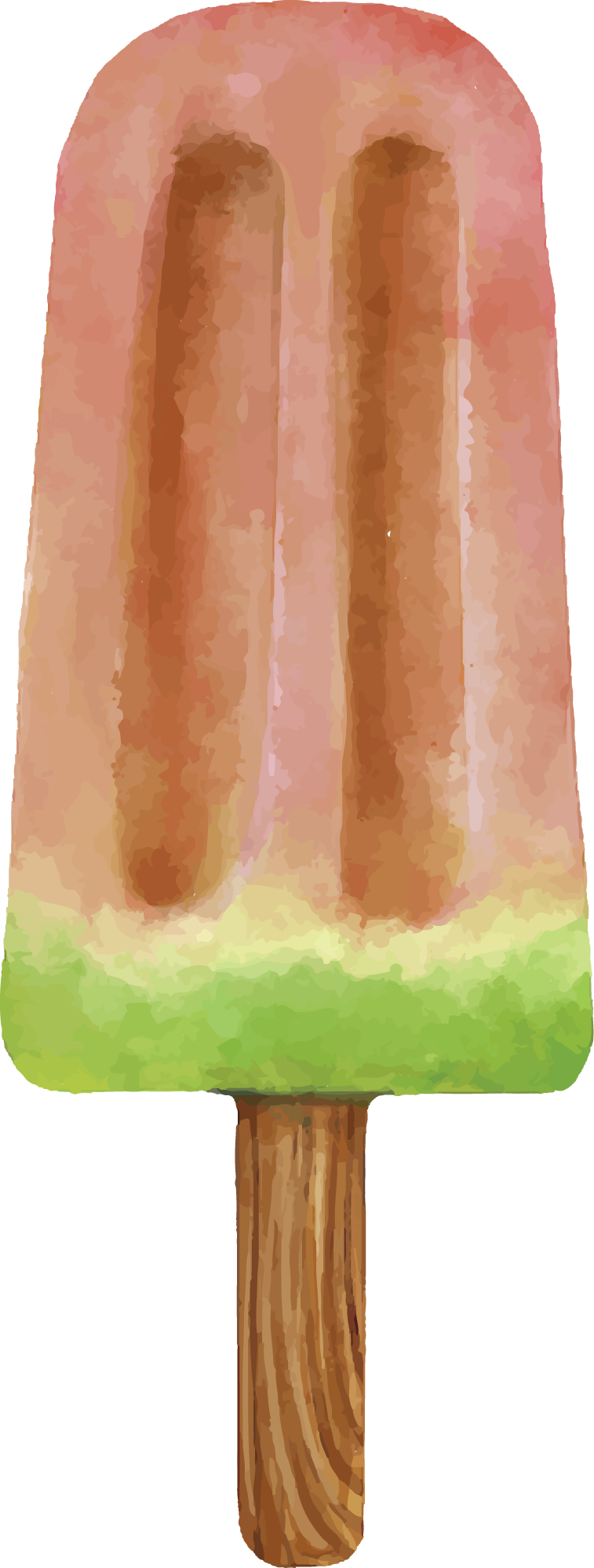 Preview for Pink-popsicle-illustration-summer-watercolor-sticker-b3e51