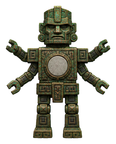 Preview for Bronze Idol Automaton Sticker