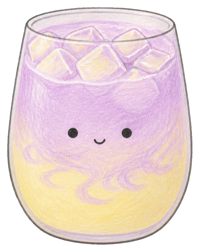 Preview for Lavender Lemonade Glass Sticker