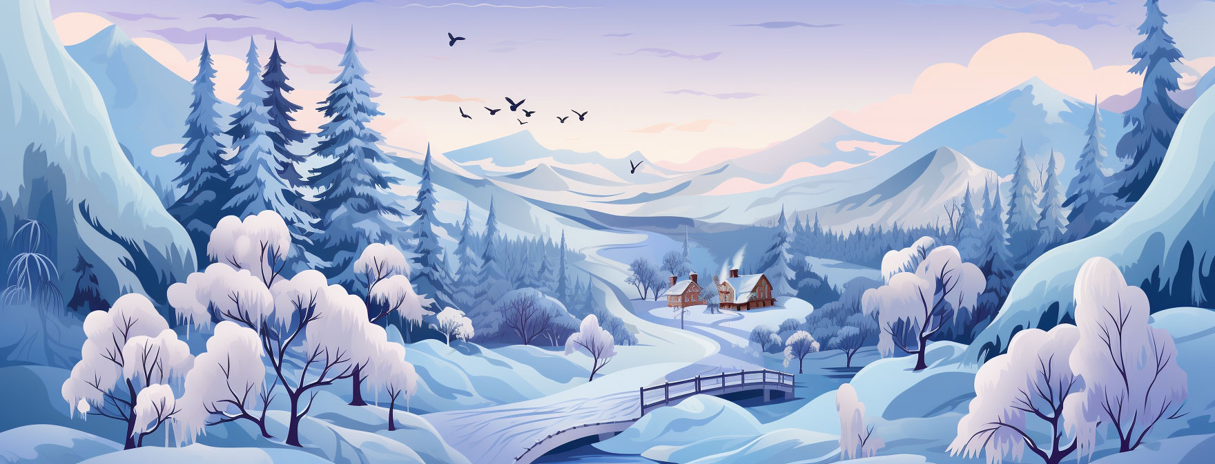 Preview for Serene-winter-landscape-christmas-cover-background-913db