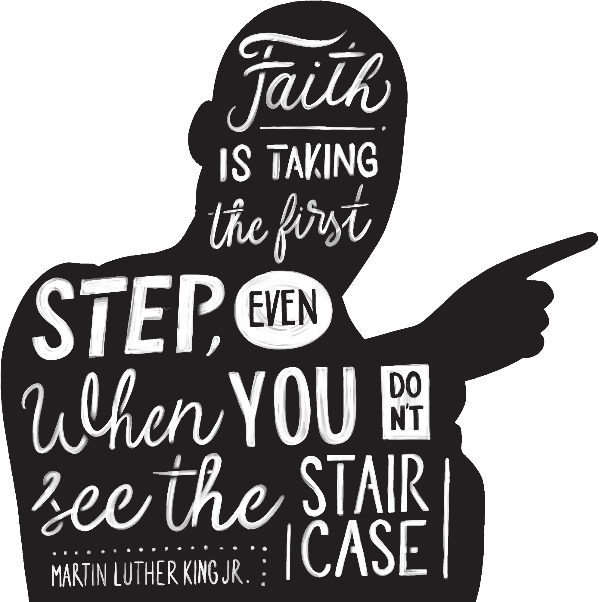 Preview for Faith-inspirational-quote-design-mlk-sticker-7dbc3