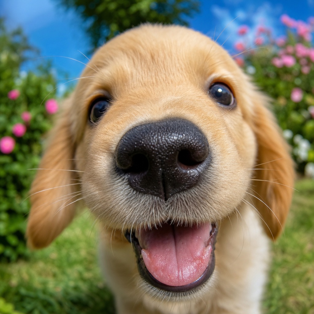 Preview for Funny Dog Closeup Stock Background