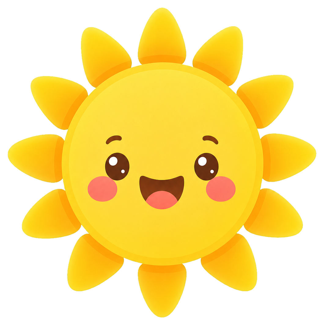 Preview for Kawaii Sun Sticker