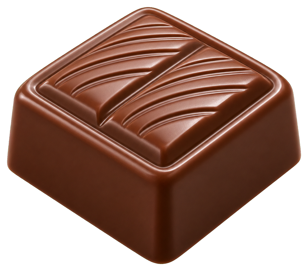 Preview for Chocolate Square Sticker