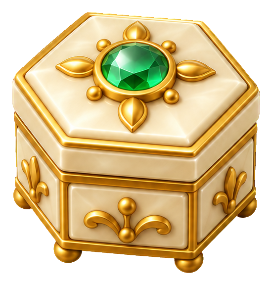 Preview for 3d Gem Treasures Jeweled Box