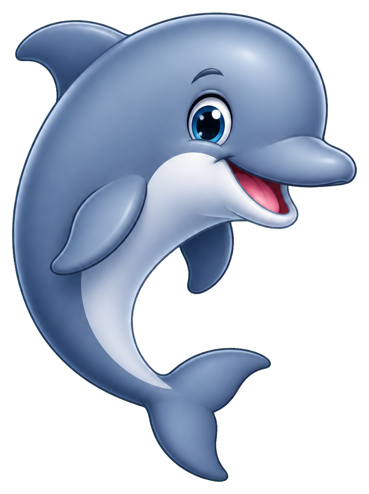 Preview for Dolphin Sticker Graphic For Ocean Designs