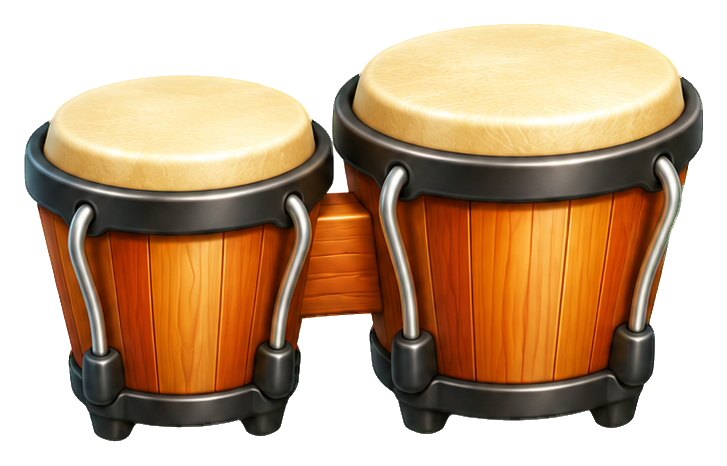 Preview for 3d Music Studio Bongo Pair