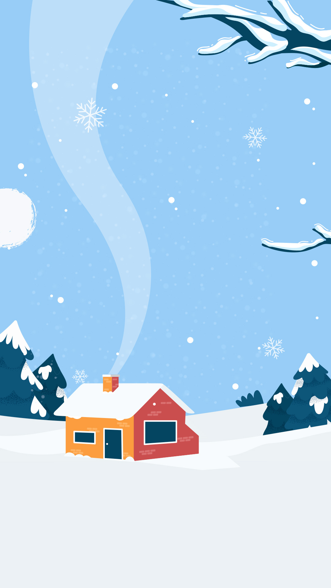 Preview for Winter-wonderland-scene-christmas-background-dcb1e