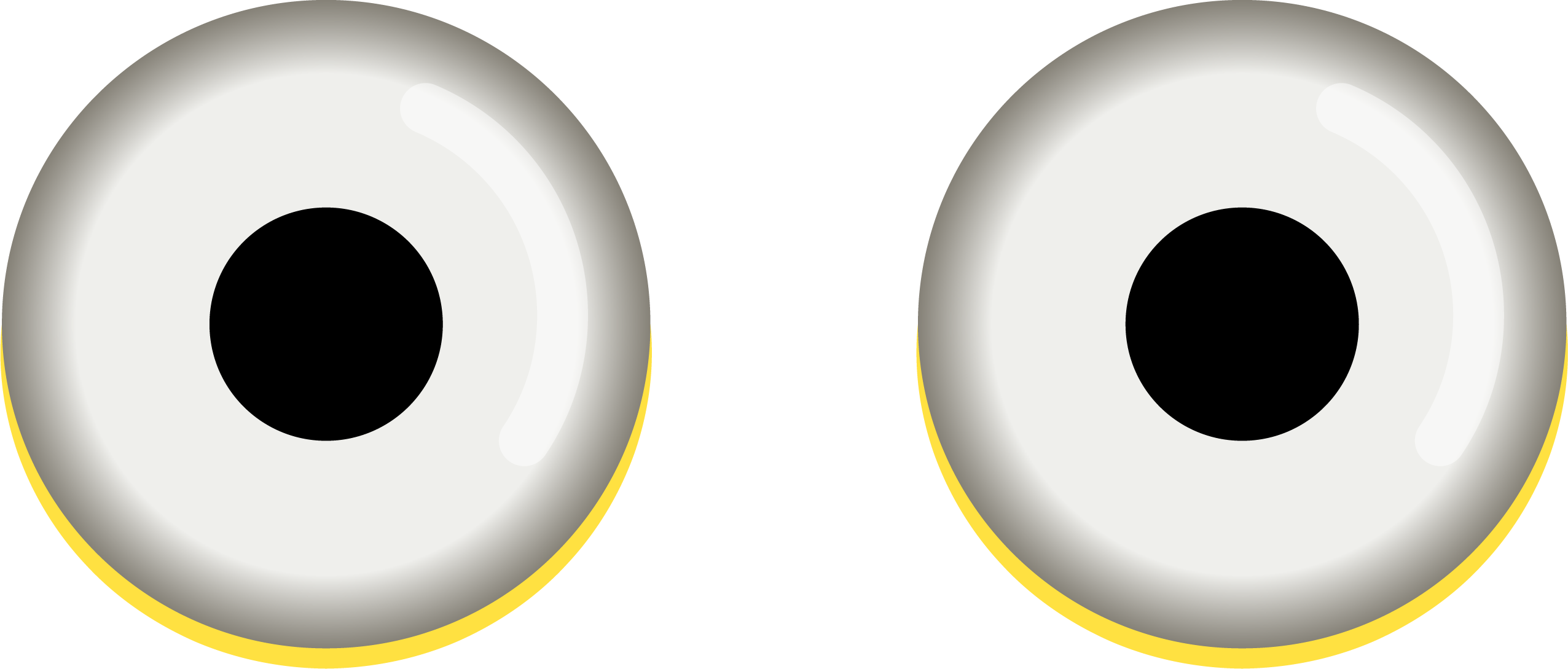 Preview for Cartoon-eyes-graphic-emoji-eyes-sticker-49331