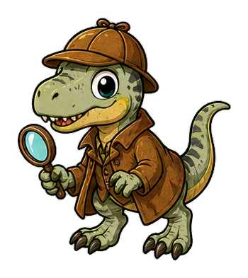Preview for Detective Velociraptor Sticker