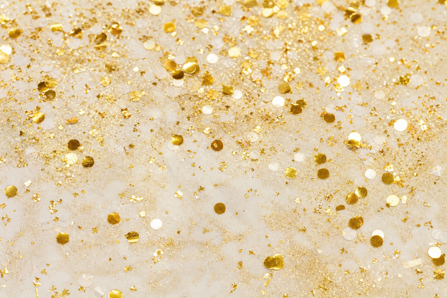 Preview for Gold Confetti Sparkle Birthday Background