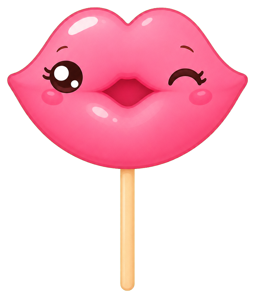 Preview for Pink Lips Sticker