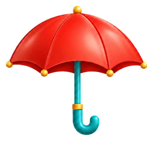 Preview for 3d Happy Weather Umbrella
