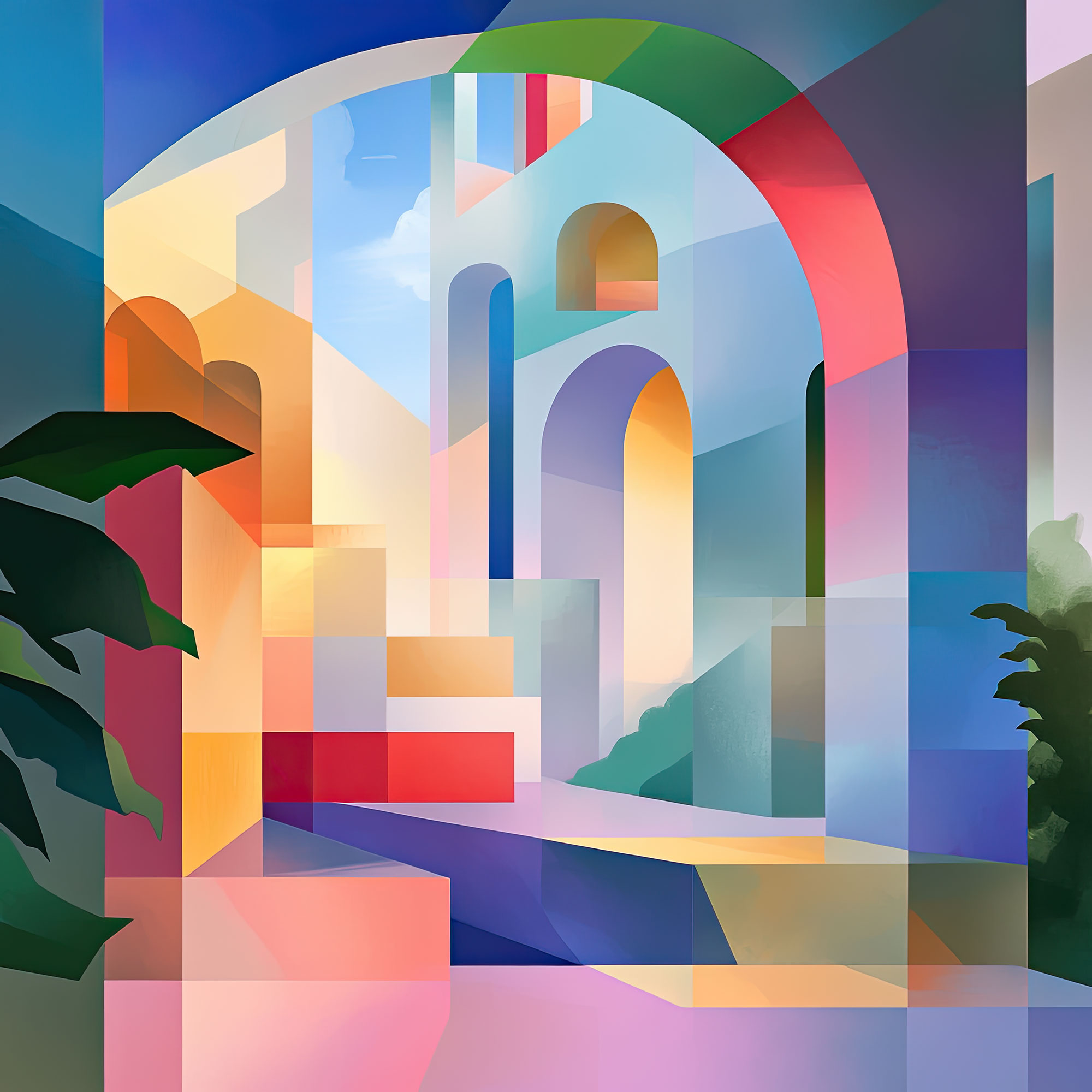 Preview for Abstract-modern-architecture-art-abstract-backdrop-background-ddbfd