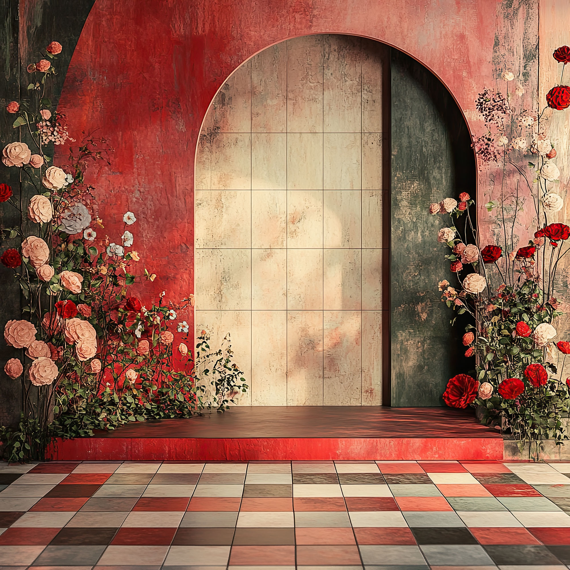 Preview for Elegant-archway-floral-decor-interior-backdrop-background-52cb1