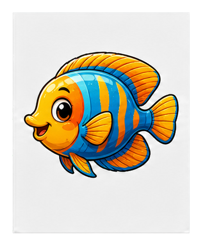 Preview for Coral Fish Sticker
