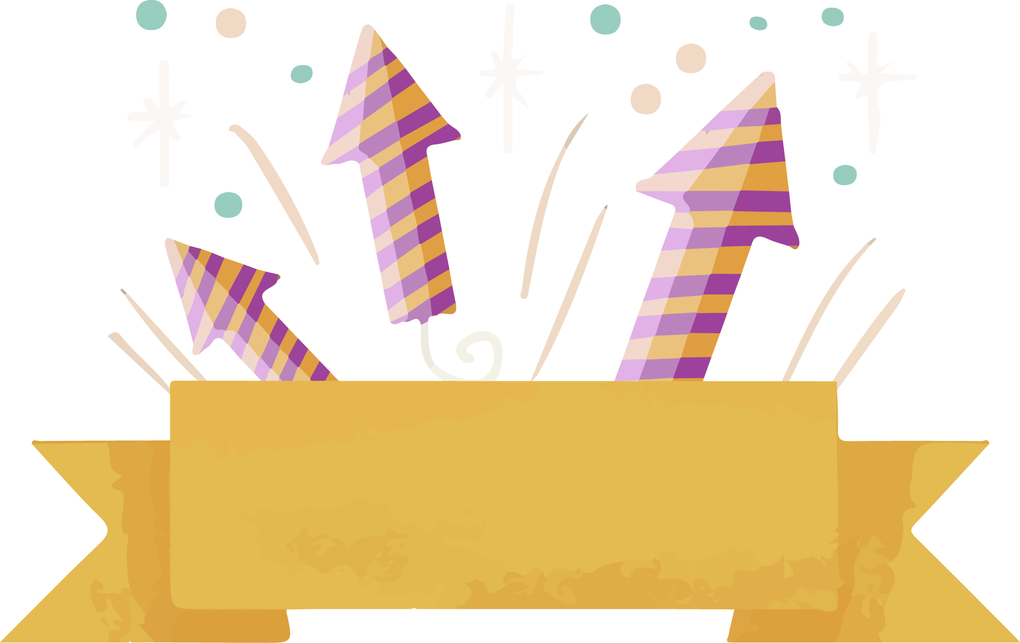 Preview for Confetti-ribbon-banner-illustration-new-year-sticker-e512d