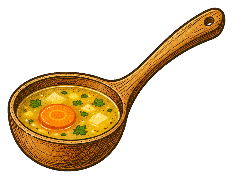 Preview for Golden Broth Soup Ladle