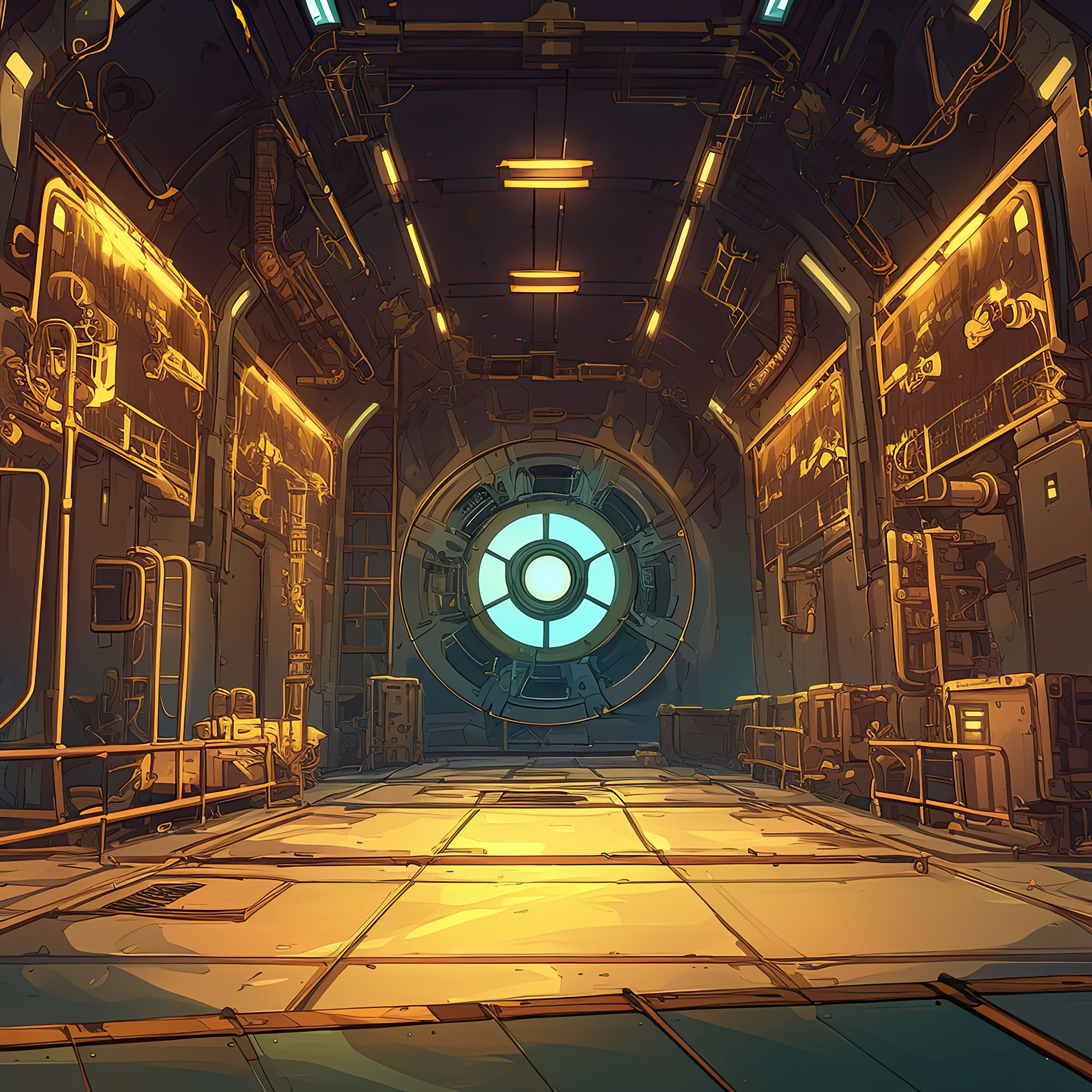 Preview for Futuristic-server-room-design-sci-fi-backdrop-background-06713