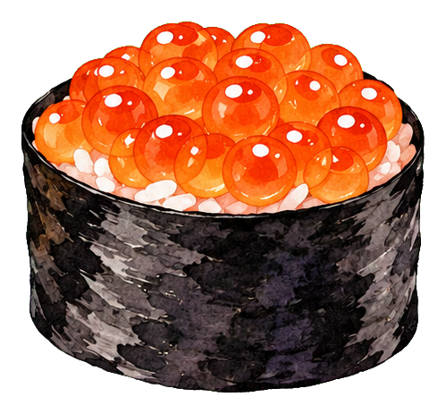 Preview for Sushi Bar Salmon Roe Gunkan