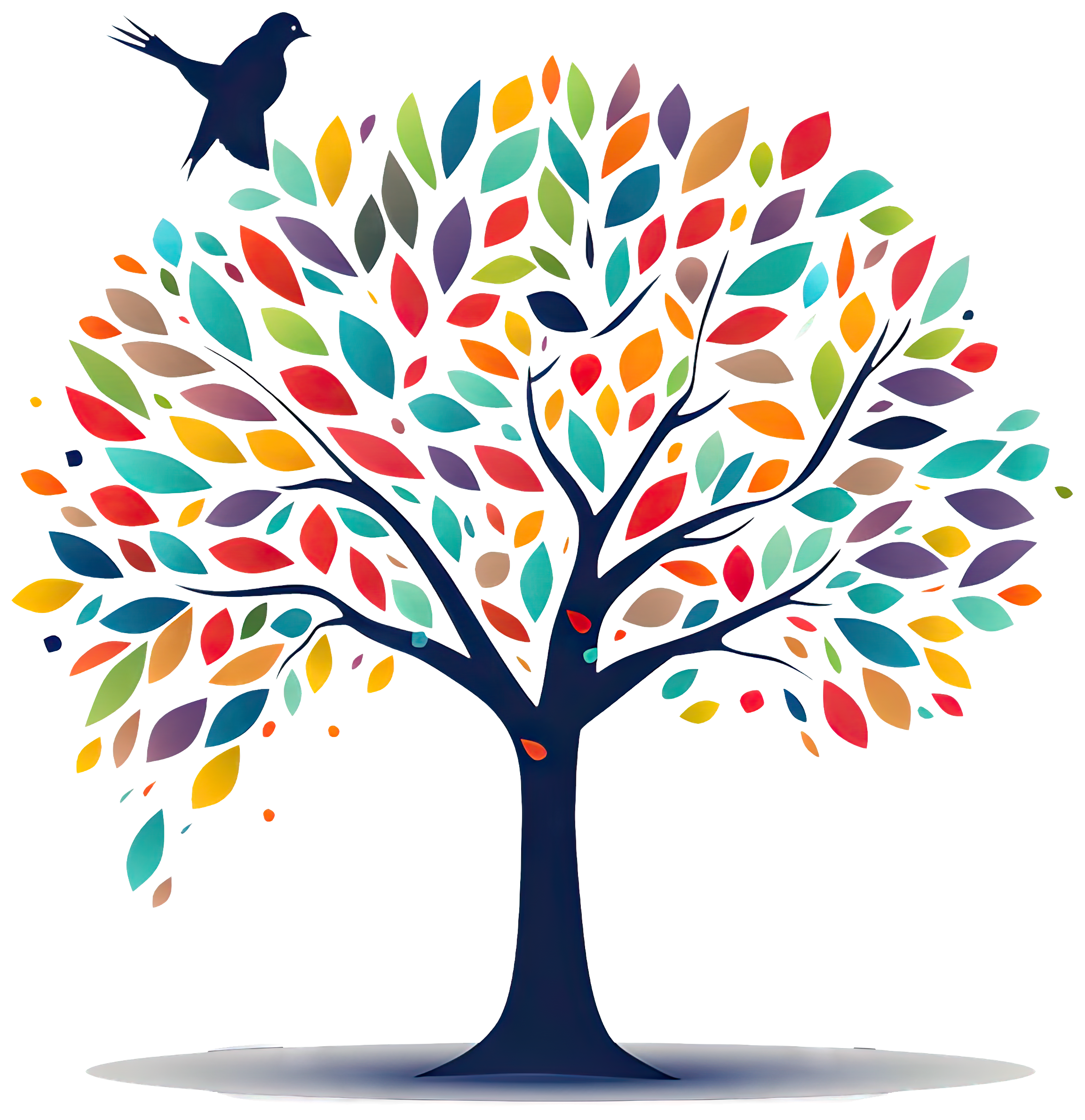 Preview for Vibrant-tree-illustration-logo-tree-sticker-cc8ce